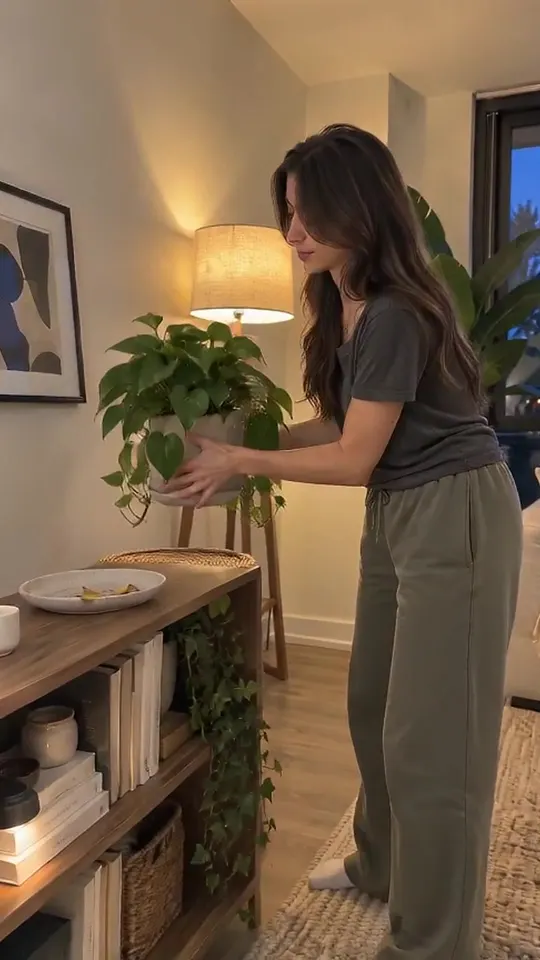 Iris · one_take · evening plant corner reset