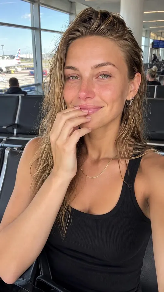 Chloe · This got me · Airport gate